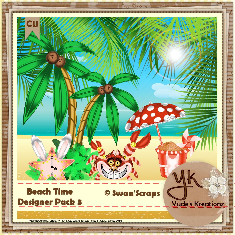 Beach Elements Pack 3 - Click Image to Close